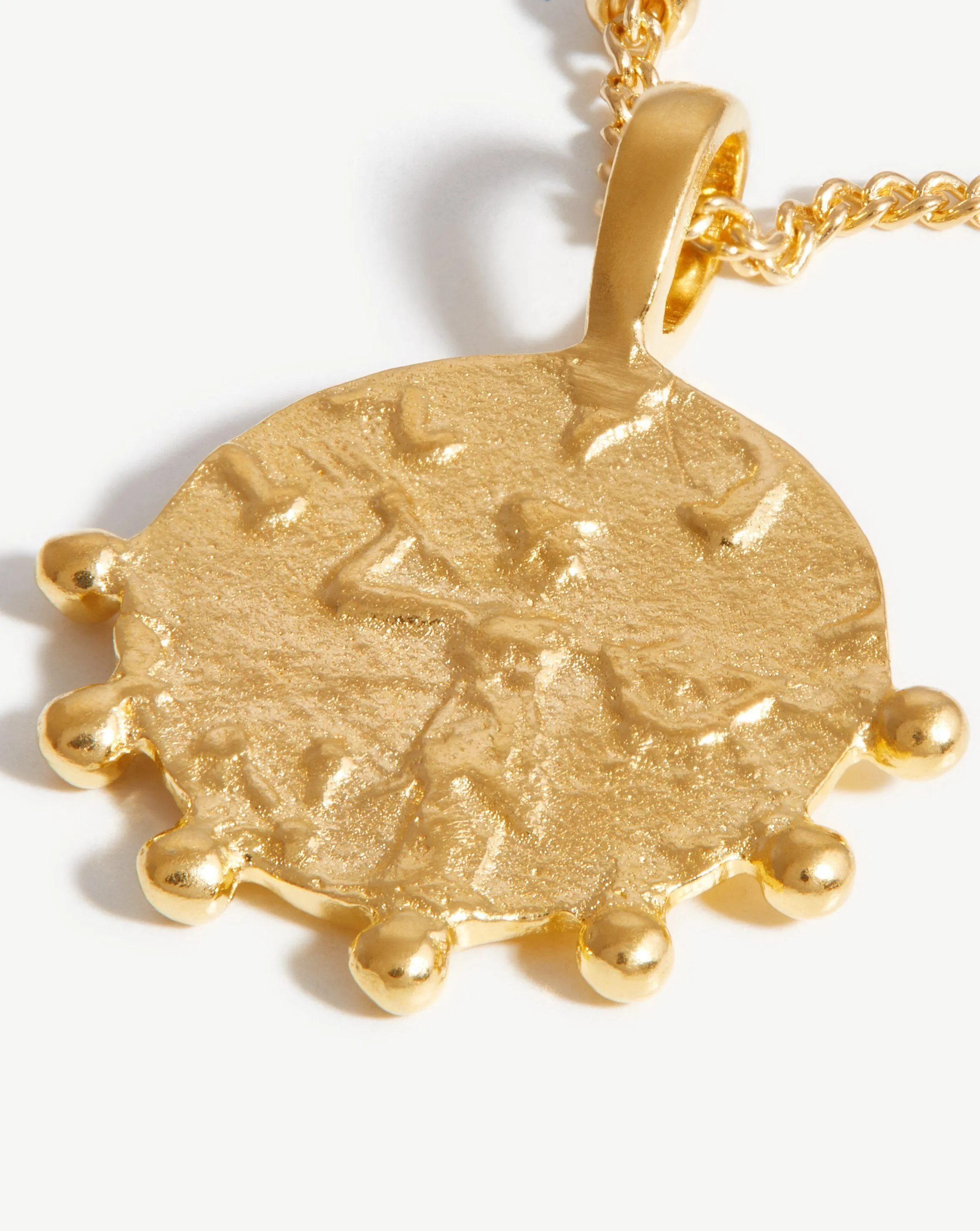 Lucy Williams Mini Beaded Coin Necklace