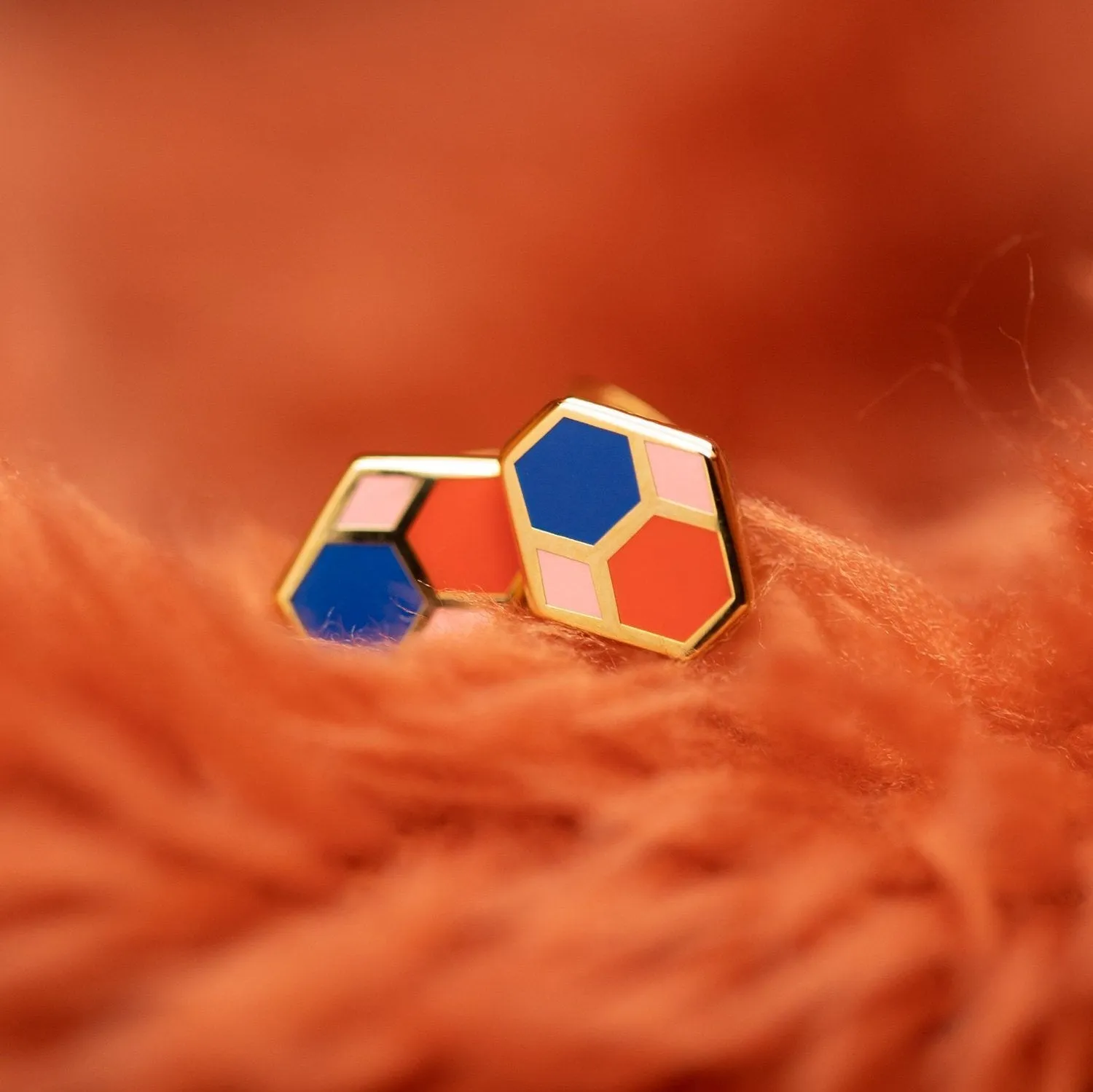 Mini Studs - Hex Tile