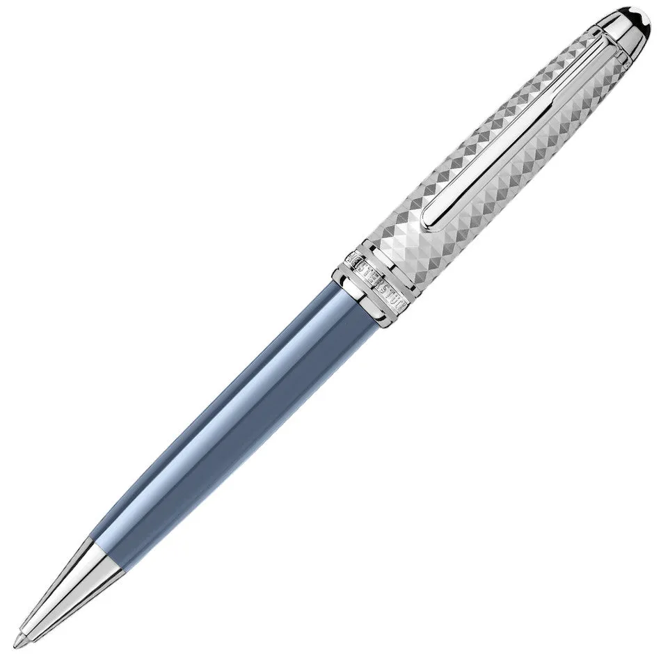 Montblanc Meisterstuck Glacier Doue Ballpoint Pen Blue