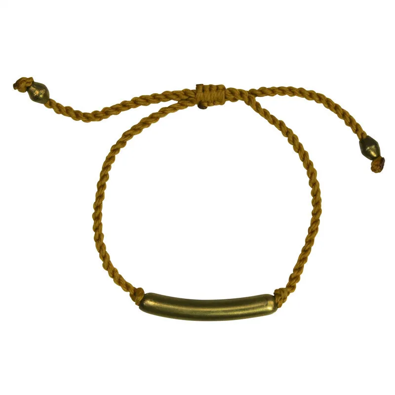 Nico Thread Bracelet, Brass, Assorted