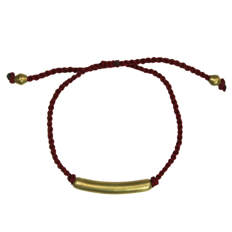 Nico Thread Bracelet, Brass, Assorted