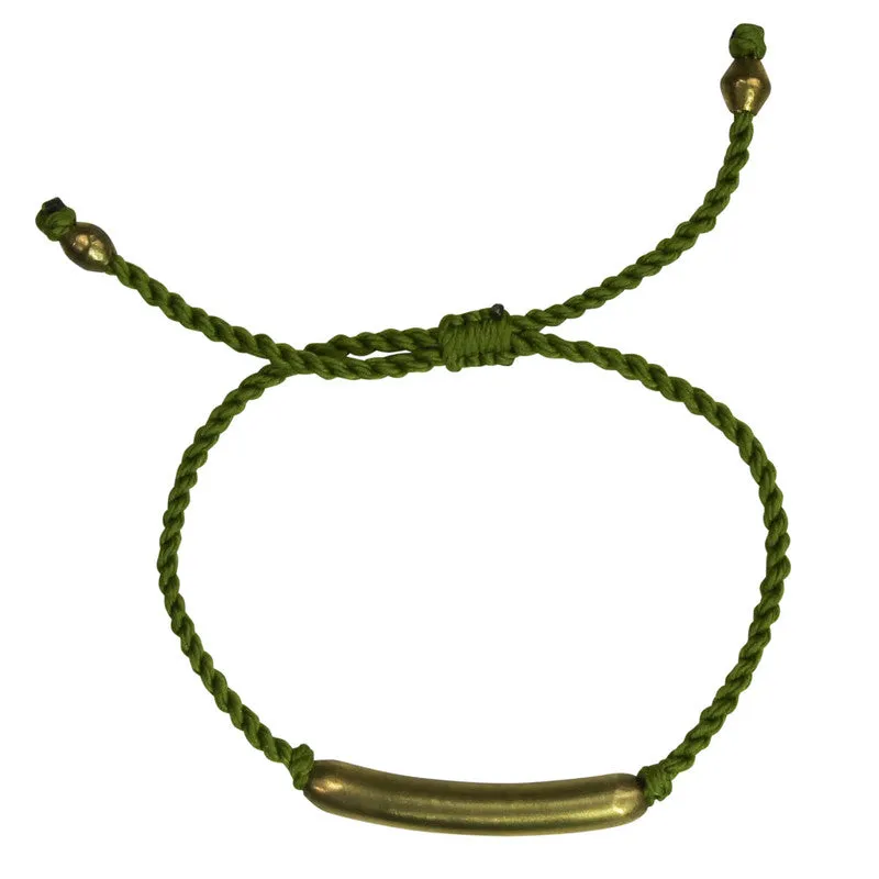 Nico Thread Bracelet, Brass, Assorted