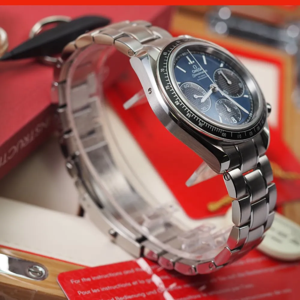 Omega Speedmaster "Racing Blue" 326.30.40.50.03.001 (2022)