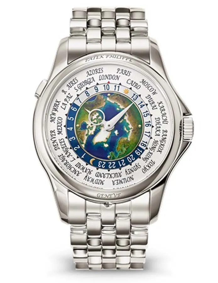 Patek Philippe World Time Automatic Blue Dial Men's Watch 5131/1P-001