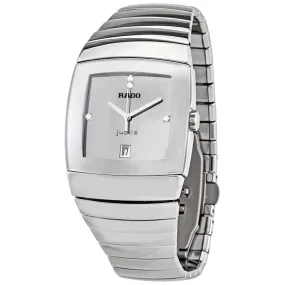 Rado Sintra Jubile Silver Dial Platinum Ceramic Men's Watch R13719702