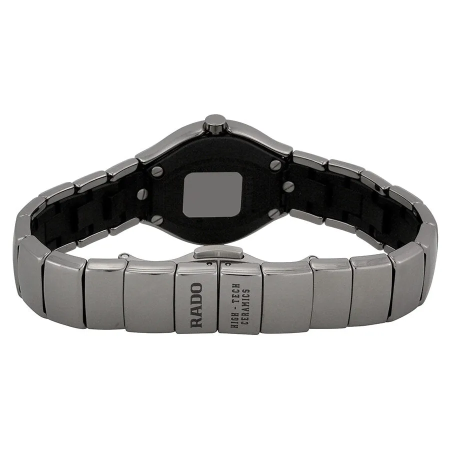 Rado True Silver Dial Platinum-Tone Ceramic Ladies Watch R27656122