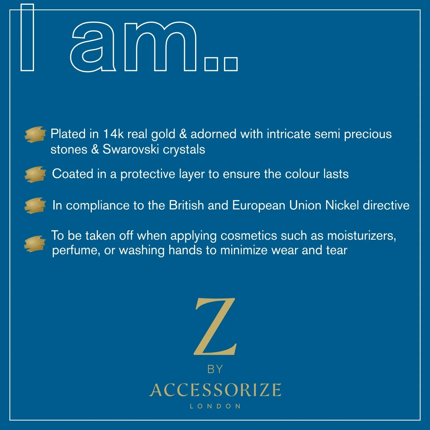 Real Gold Plated Chain Anklet For Women By Accessorize London