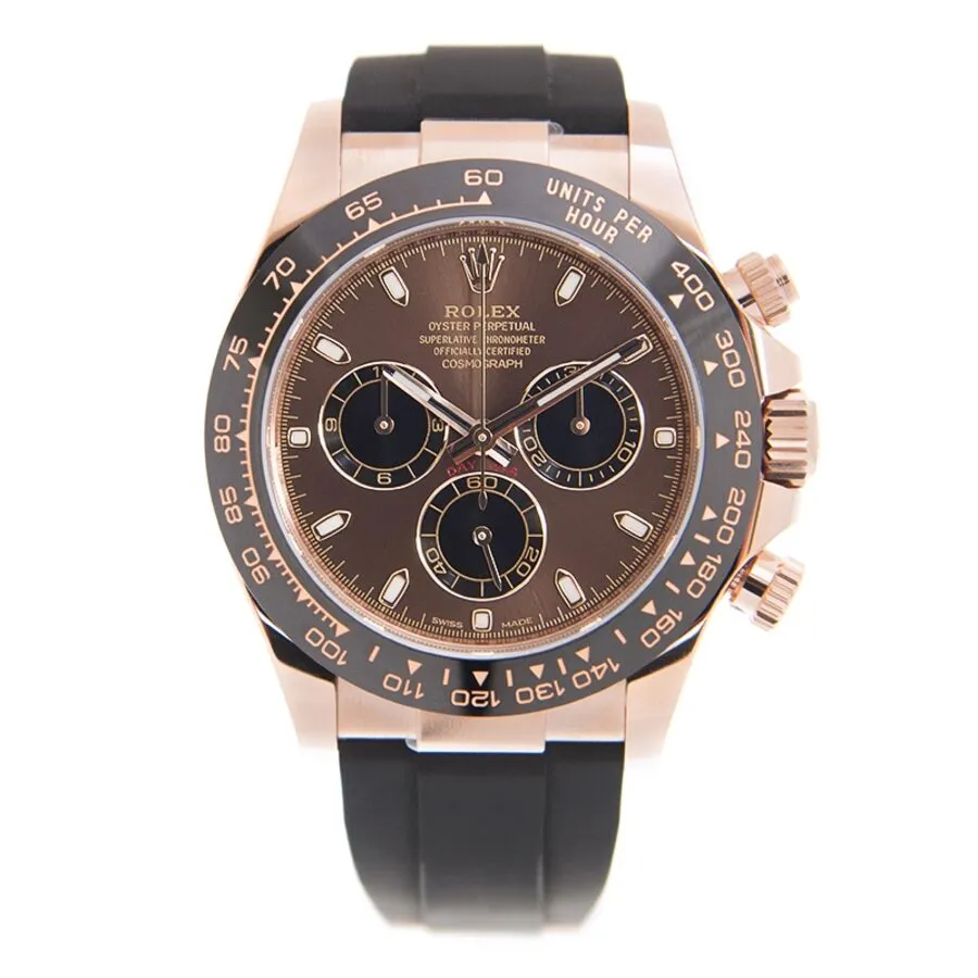 Rolex Cosmograph Daytona Chronograph Automatic Chronometer Brown Dial Men's Watch 116515ln-0041