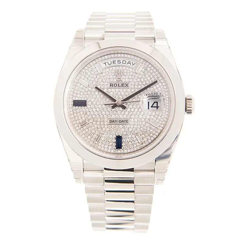 Rolex Oyster Perpetual Day-Date 40 Automatic Chronometer Men's Watch 228206-0029 228206PAVEP