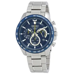 Seiko Chronograph Blue Dial Men's Watch SSB301P1