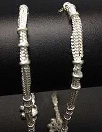 Silver Anklets Bold
