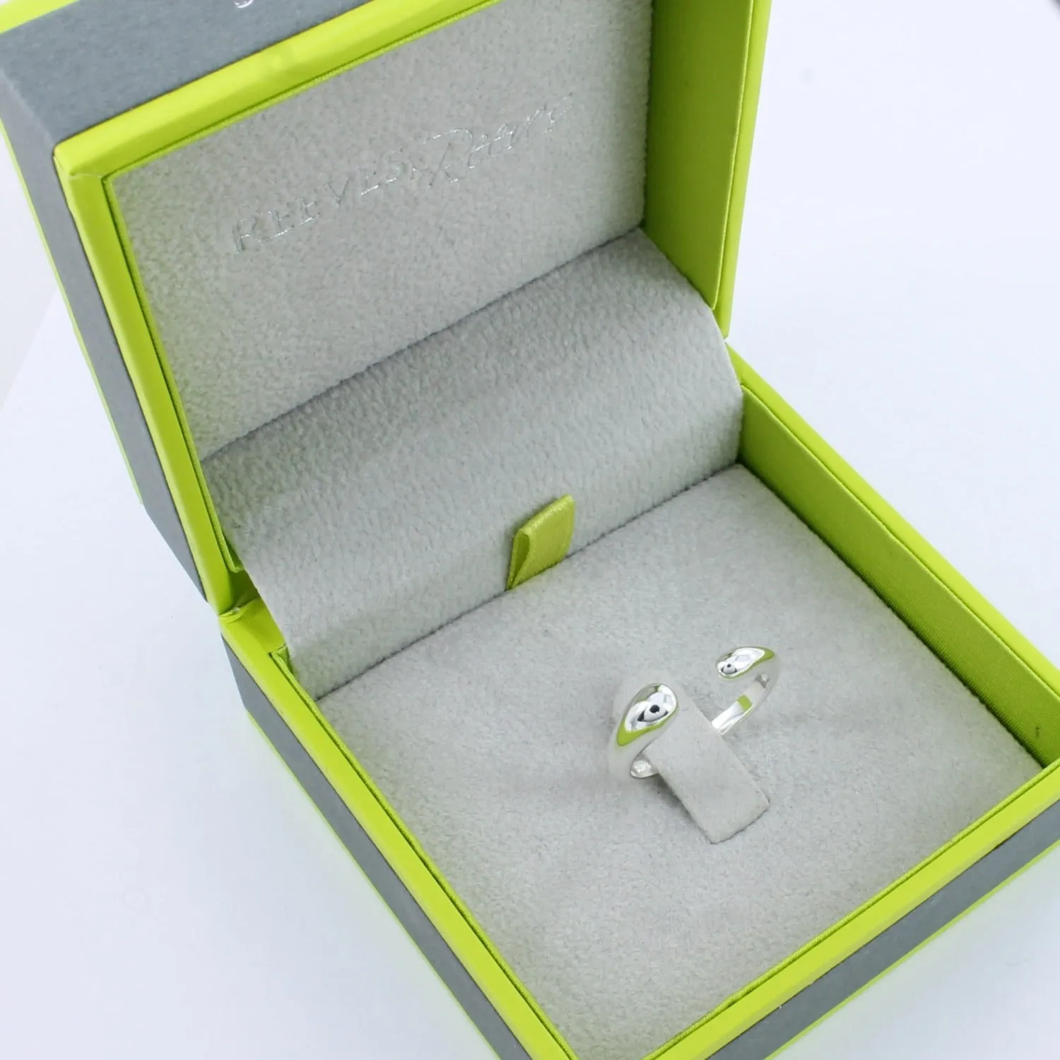 Sterling Silver Droplet Ring