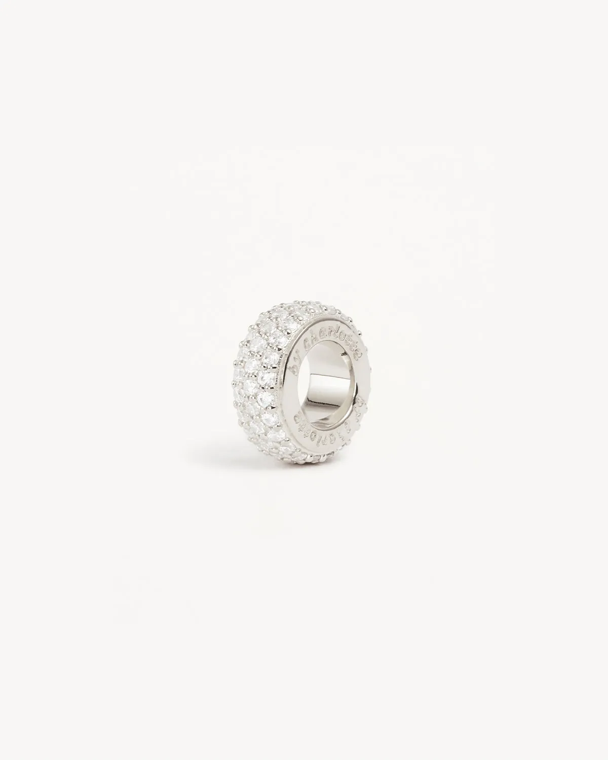Sterling Silver Live in Light Petal Charm