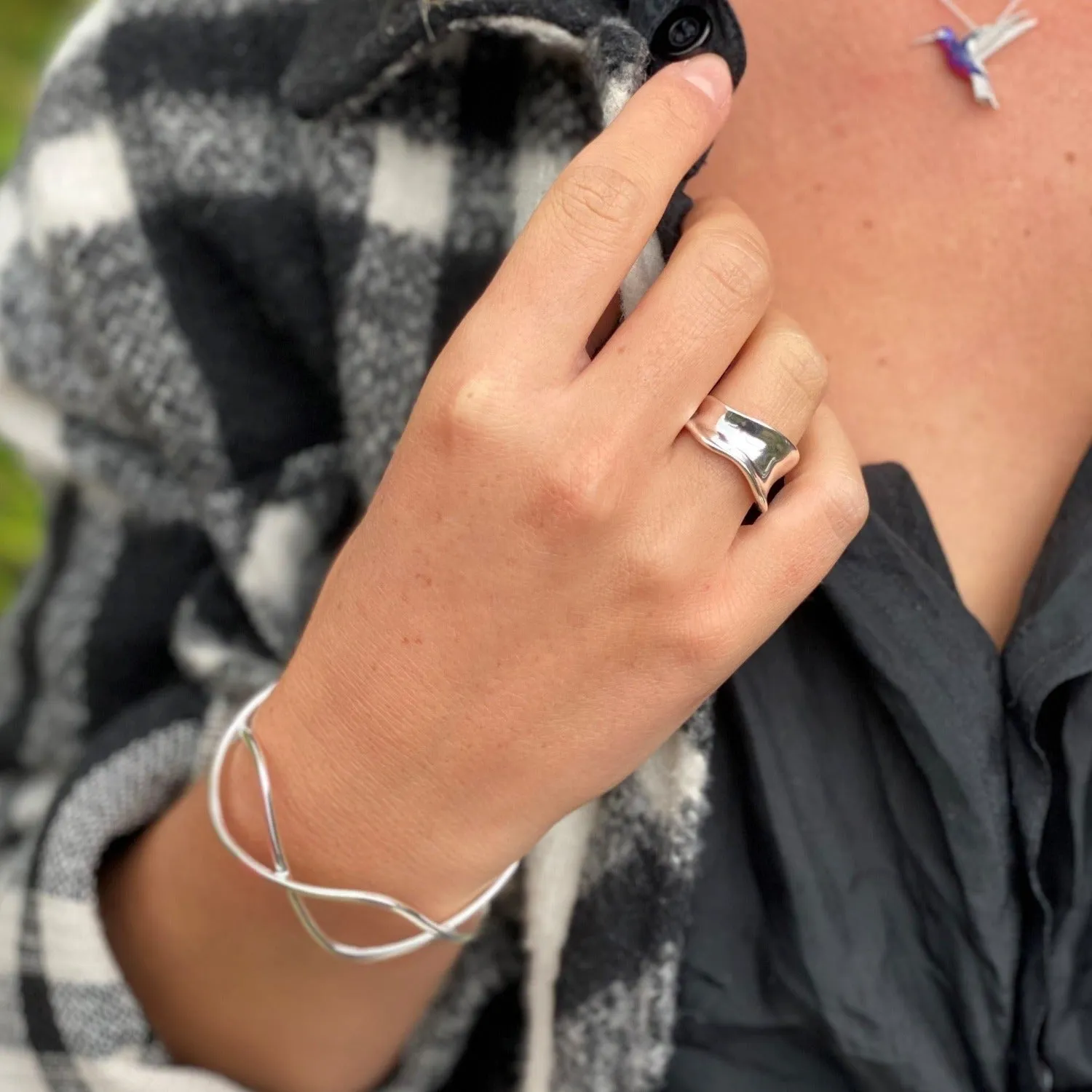 Sterling Silver Shiner Ring