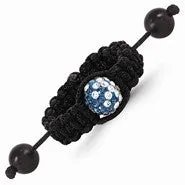 Swarovski Elements Lexington Spirit Macrame Ring