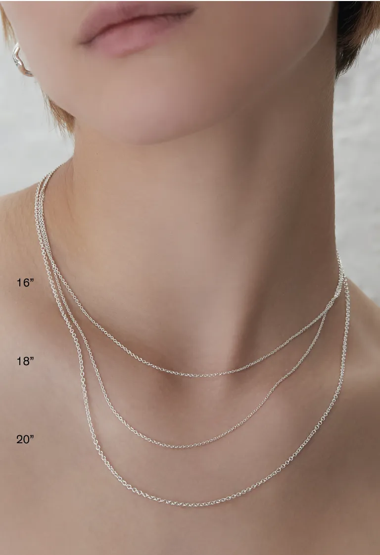 Thin Chain | Silver