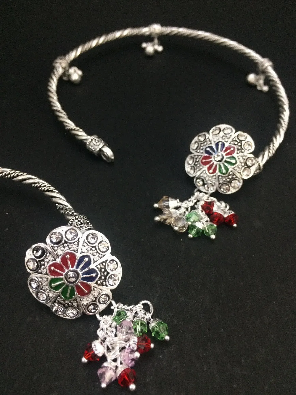 Tribal Kada Anklets