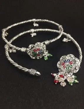 Tribal Kada Anklets