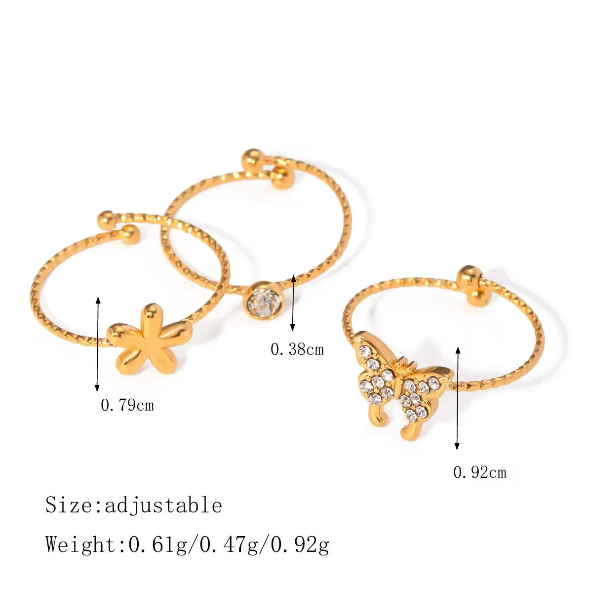 Uriah Ring (Set of 3)