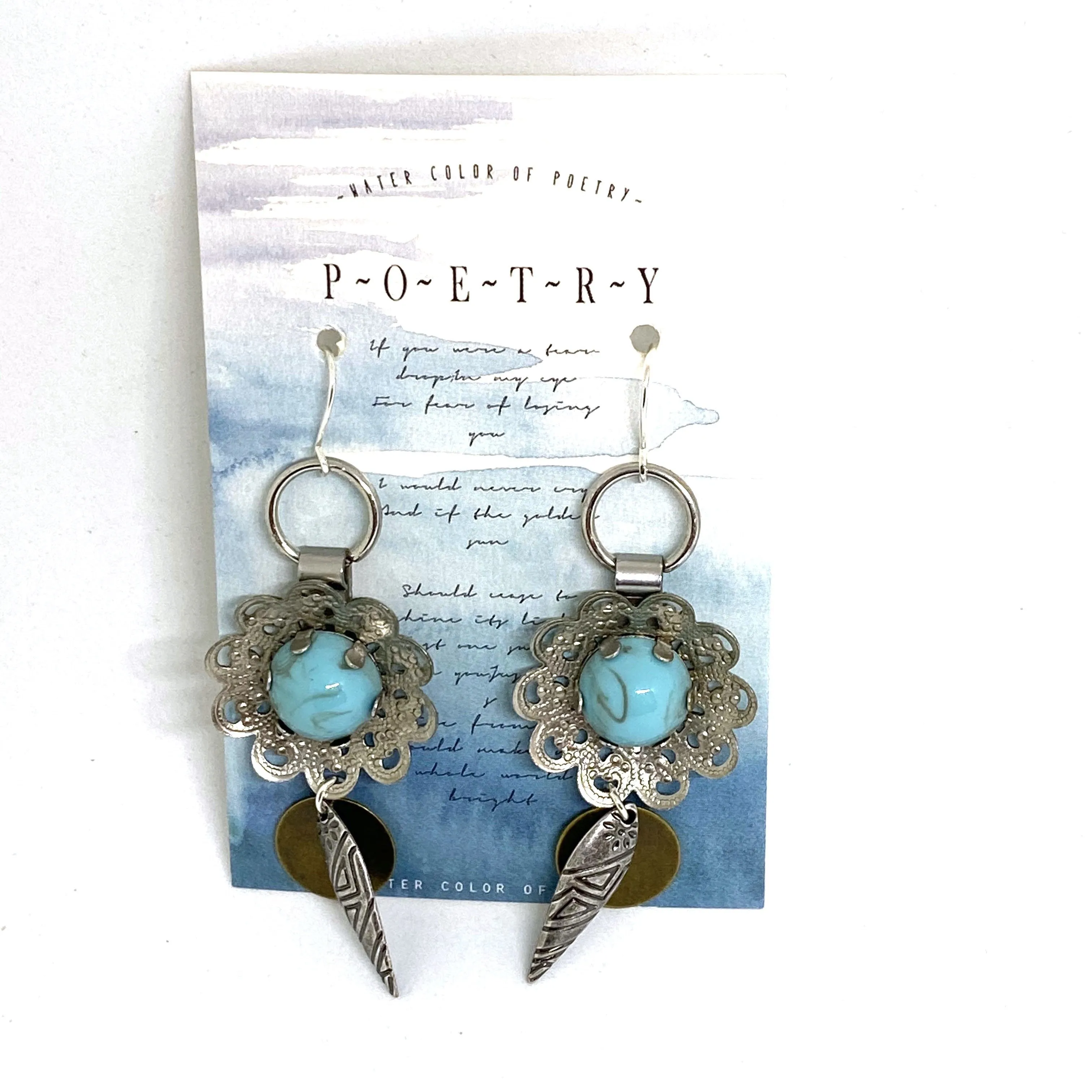 Western Tribal Dangle Earrings