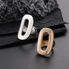 Wholesale Adjustable Alloy Creative Geometric Rings