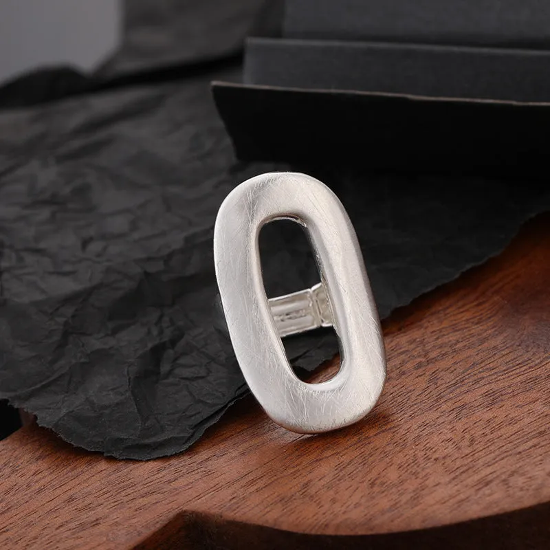 Wholesale Adjustable Alloy Creative Geometric Rings