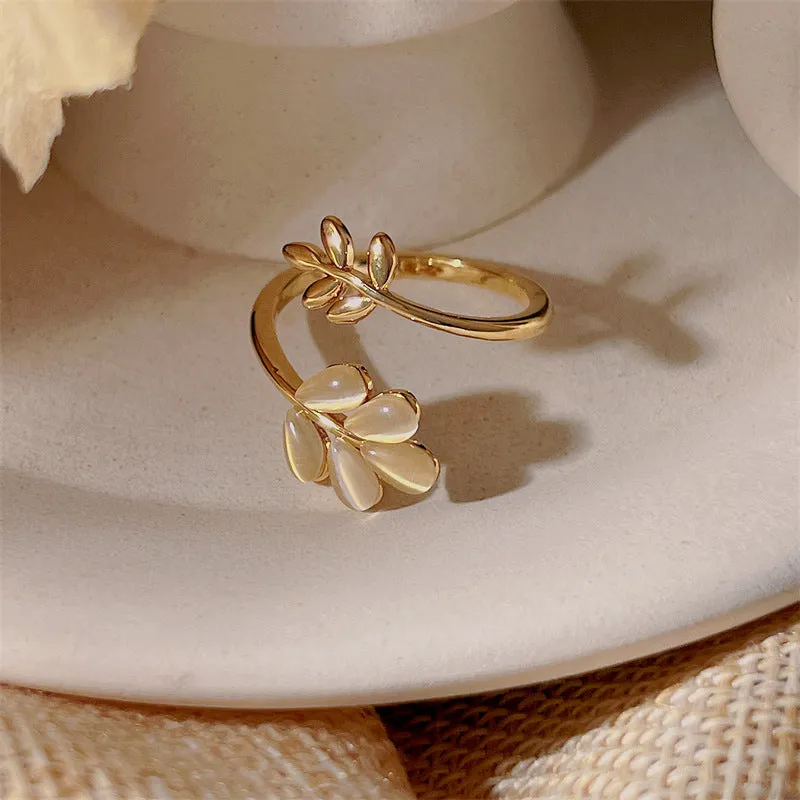 Wholesale Cat's Eye Copper Rings