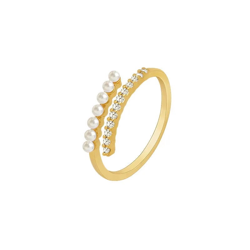 Wholesale Copper Pearl Rings