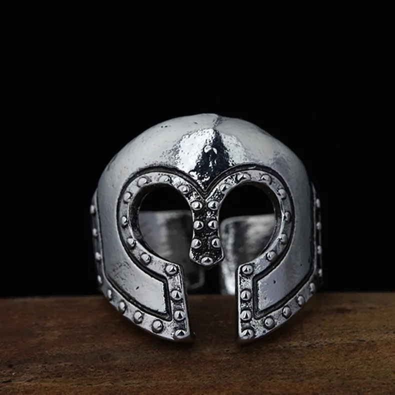 Wholesale Empire Helmet Titanium Steel Open Ring