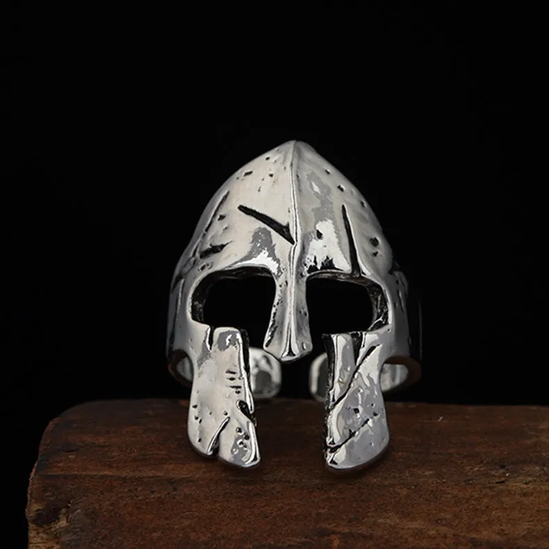 Wholesale Empire Helmet Titanium Steel Open Ring