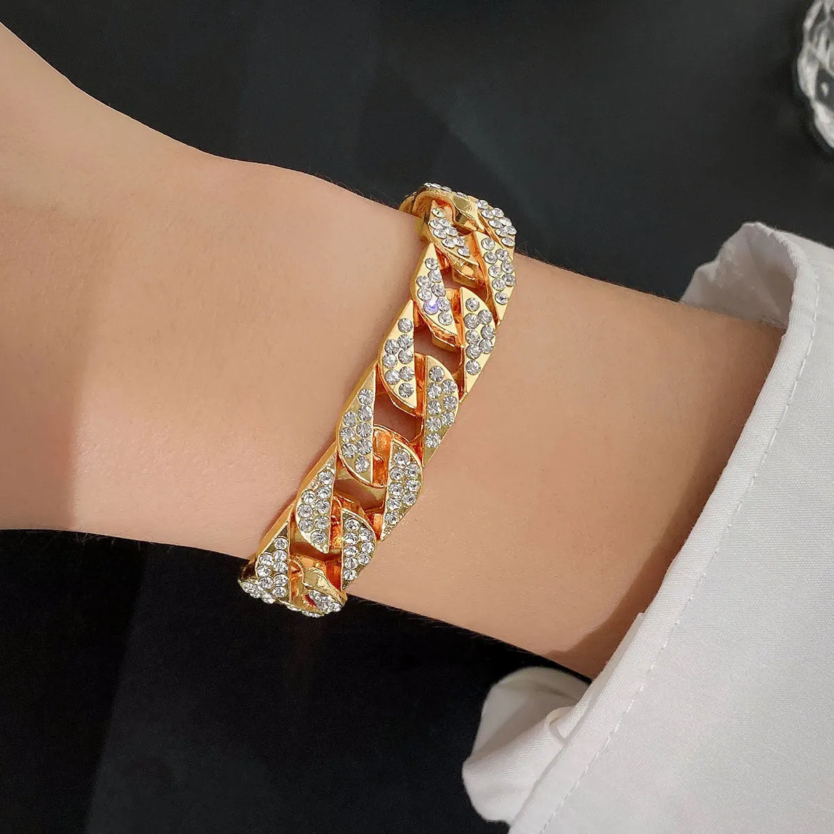 Wholesale Full Diamond Vintage Bracelet Set