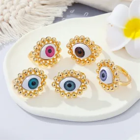 Wholesale Metal Devil Eye Ring
